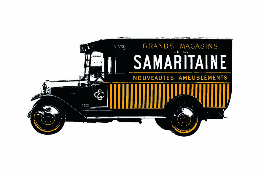 La Samaritaine, camion d'époque